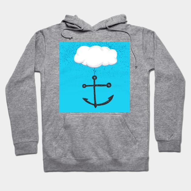 Cloud Anchor Hoodie by chawlie